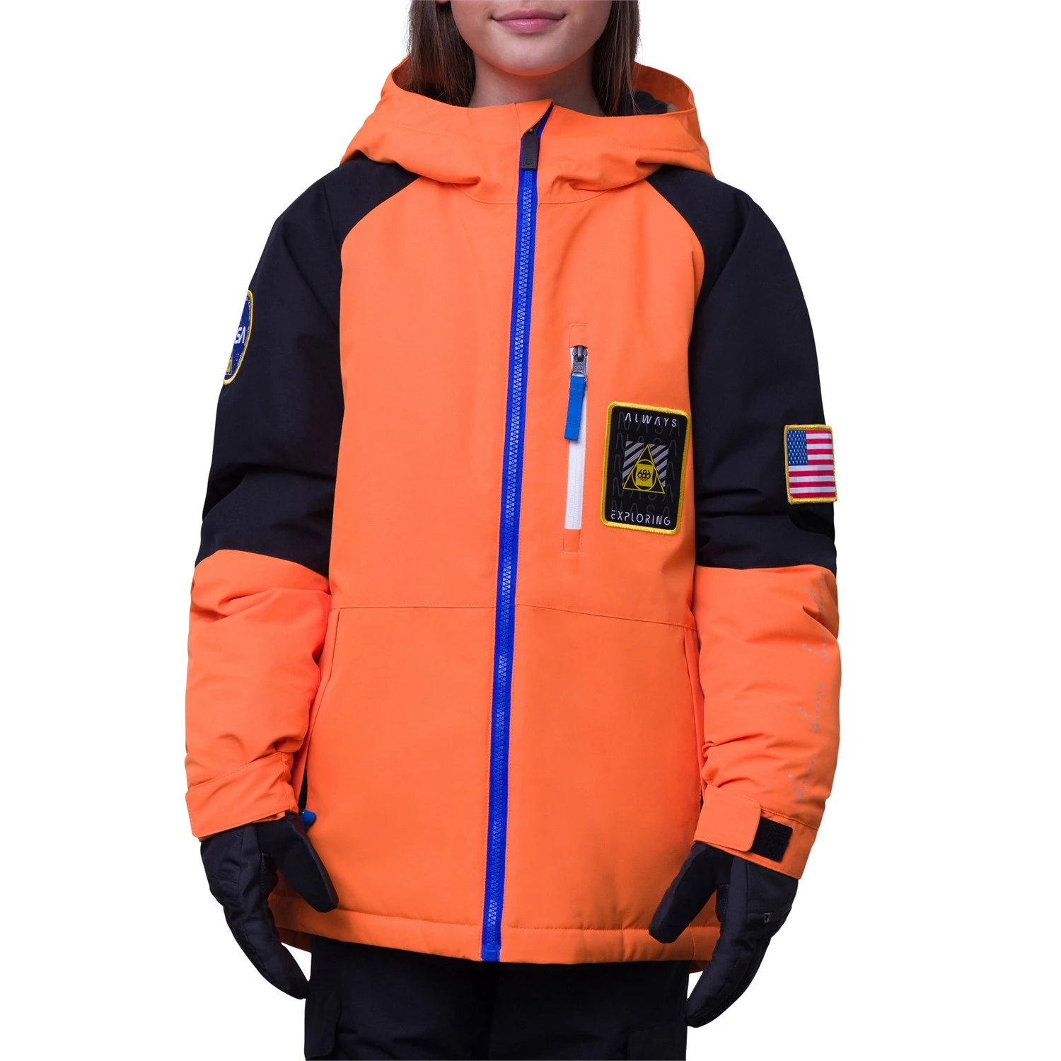 686 Exploration Insulated Jacket - Boys' 2 686 Exploration Insulated Jacket - Boys' - Image 2