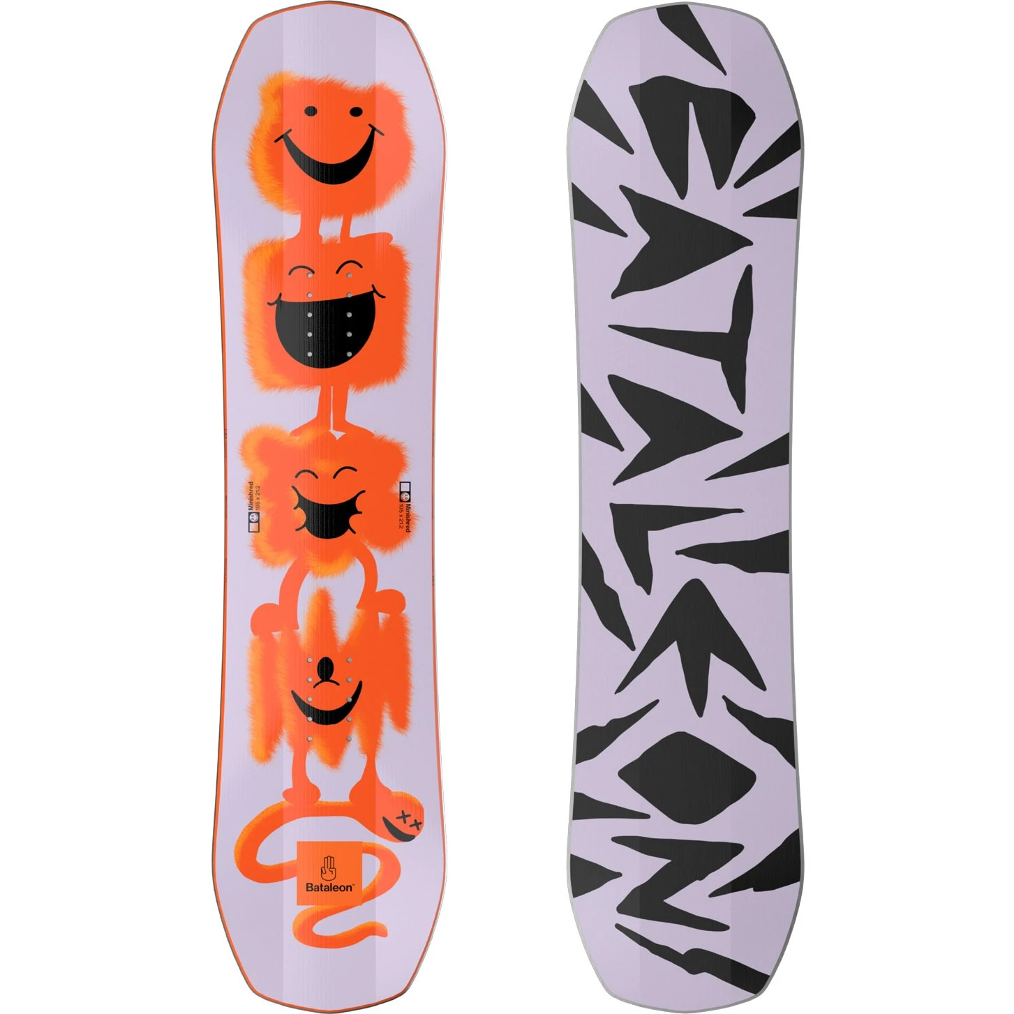 Bataleon Stuntwood Snowboard - Kids' 2023 2 Bataleon Stuntwood Snowboard - Kids' 2023 - Image 2