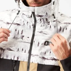 Picture Organic Stone Printed Jacket