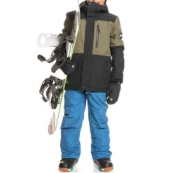 Quiksilver Mission Block Jacket + Estate Pants - Boys' 2023 -Dakine Shop quiksilver mission block jacket estate pants boys 2023 1 10