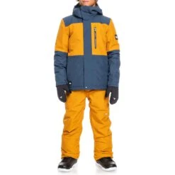 Quiksilver Mission Block Jacket + Estate Pants - Boys' 2023 -Dakine Shop quiksilver mission block jacket estate pants boys 2023 1 13