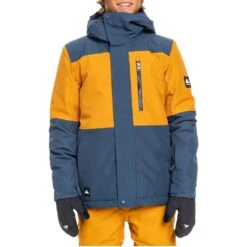 Quiksilver Mission Block Jacket + Estate Pants - Boys' 2023 -Dakine Shop quiksilver mission block jacket estate pants boys 2023 1 5