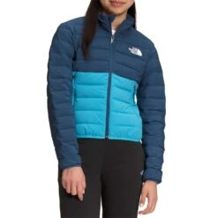 The North Face Belleview Stretch Down Jacket - Girls' -Dakine Shop the north face belleview stretch down jacket girls 1 2