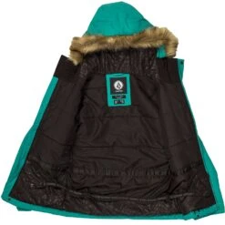 Volcom So Minty Insulated Jacket - Girls' -Dakine Shop volcom so minty insulated jacket girls 1 9